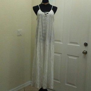 White Eyelet Cover Up